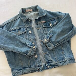 Vintage Guess Jeans Georges Marciano‎ Denim Jacket Medium Wash Womens M